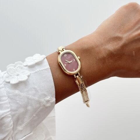 Beca 90's Gold-Red Watch | Saat