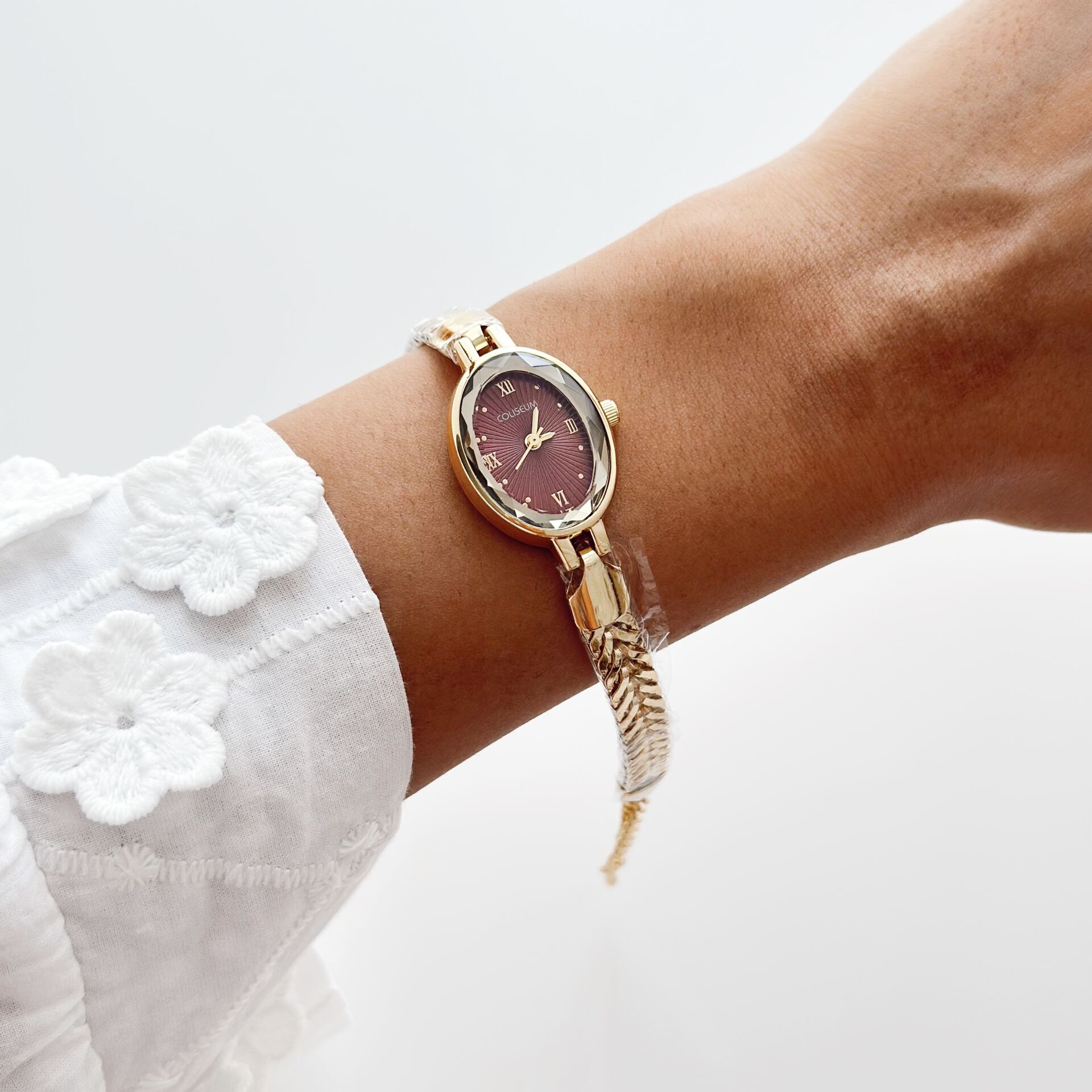 Aren Gold-Red Watch | Saat