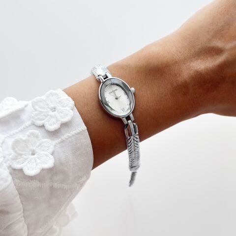 Aren Grey-White Watch | Saat