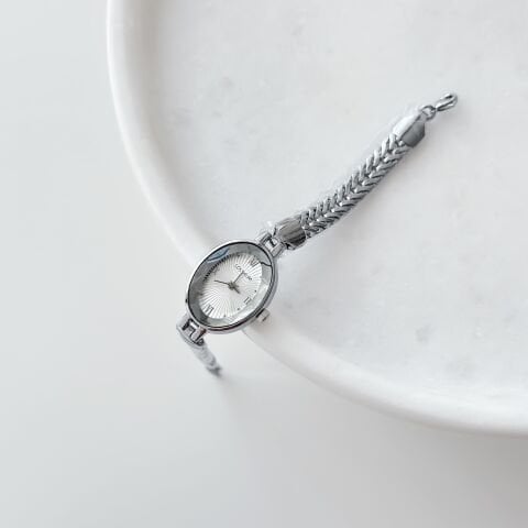 Aren Grey-White Watch | Saat
