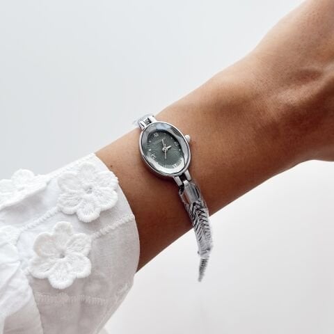 Aren Grey-Green Watch | Saat