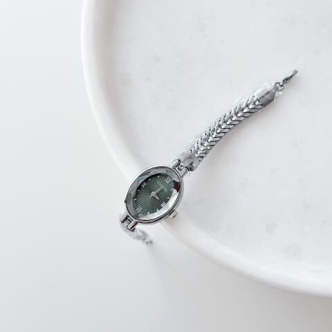 Aren Grey-Green Watch | Saat