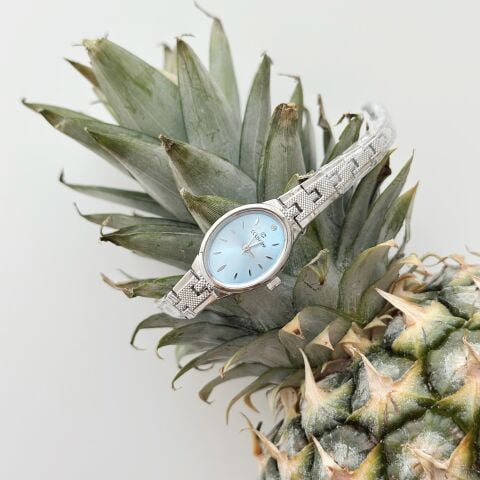 Eloiz Grey-Blue Watch | Saat