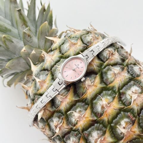 Eloiz Grey-Pink Watch | Saat