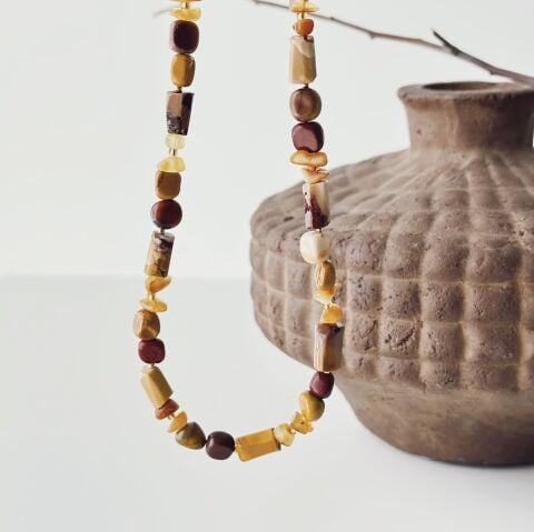 Terracotta Necklace | Kolye