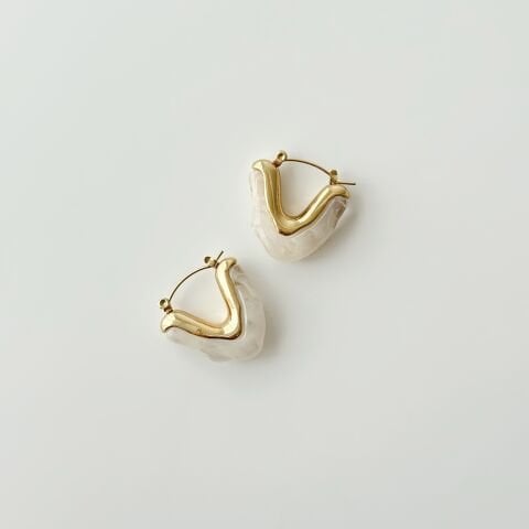 Cremela Steel Earring | Çelik Küpe