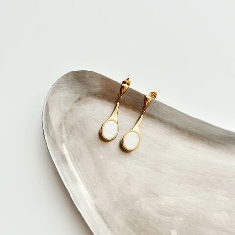 Ronia Steel Earring | Çelik Küpe