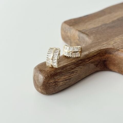 Shinny Steel Earring | Çelik Küpe