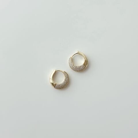 Flac Steel Earring | Çelik Küpe