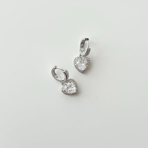 Heartlie Steel Earring | Çelik Küpe