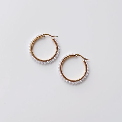 Lyda Steel Earring | Çelik Küpe