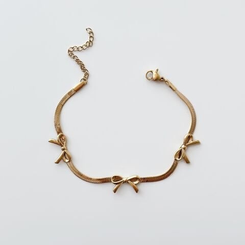 3 Butterflys Steel Bracelet | Bileklik