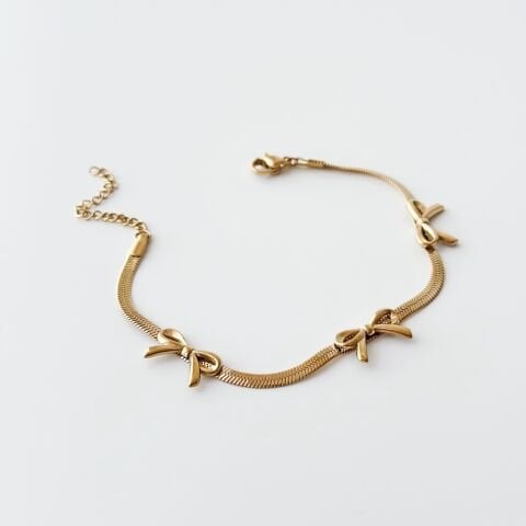 3 Butterflys Steel Bracelet | Bileklik