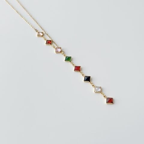 Rainbows Steel Necklace | Çelik Kolye