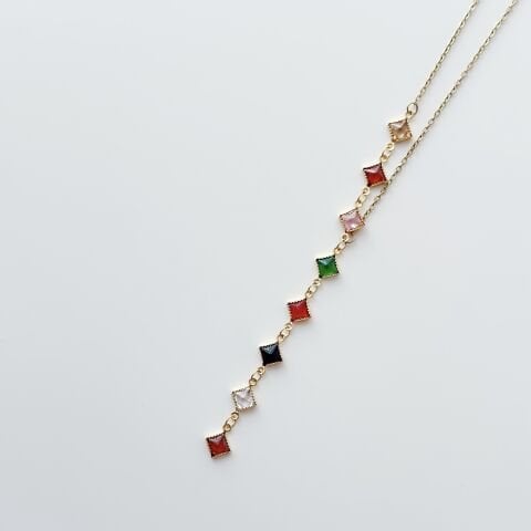 Rainbows Steel Necklace | Çelik Kolye