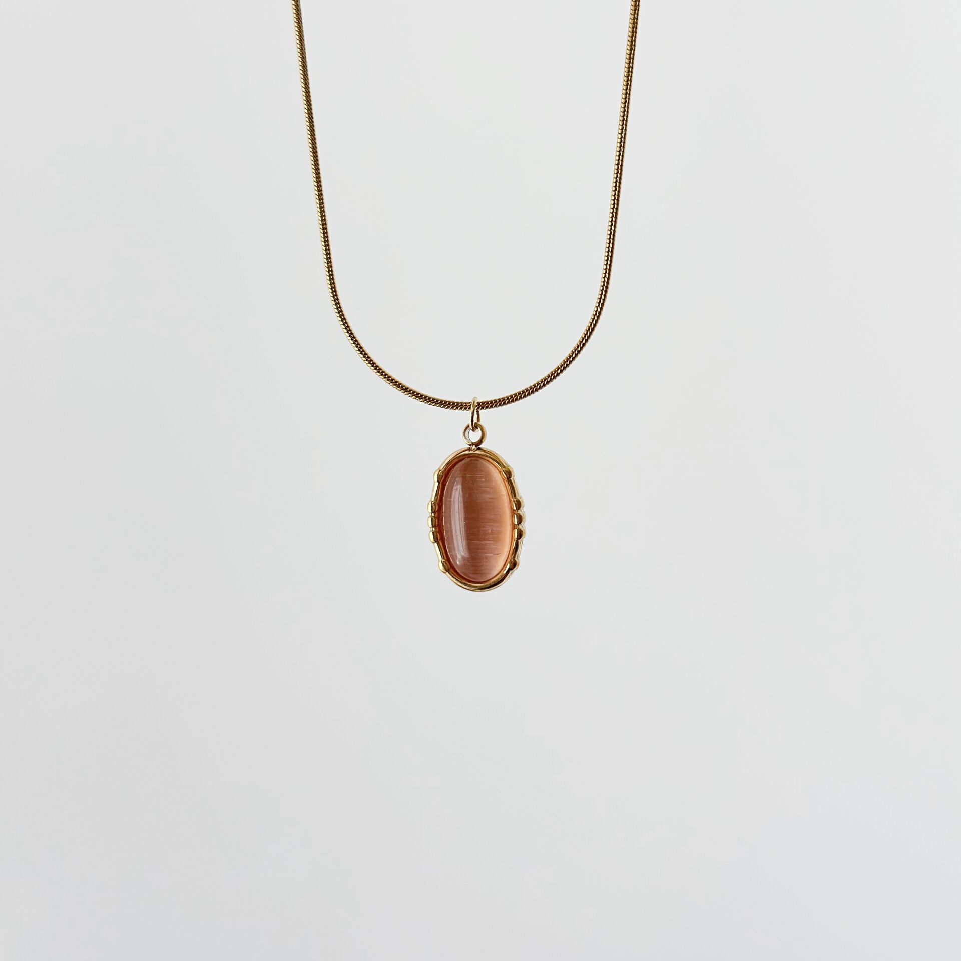 Esmier Steel Necklace | Çelik Kolye
