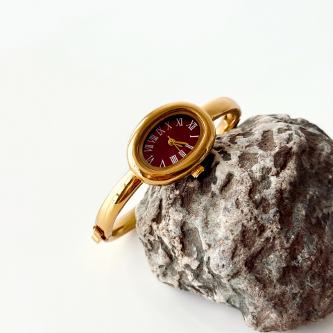 Martin Gold-Red Watch | Saat