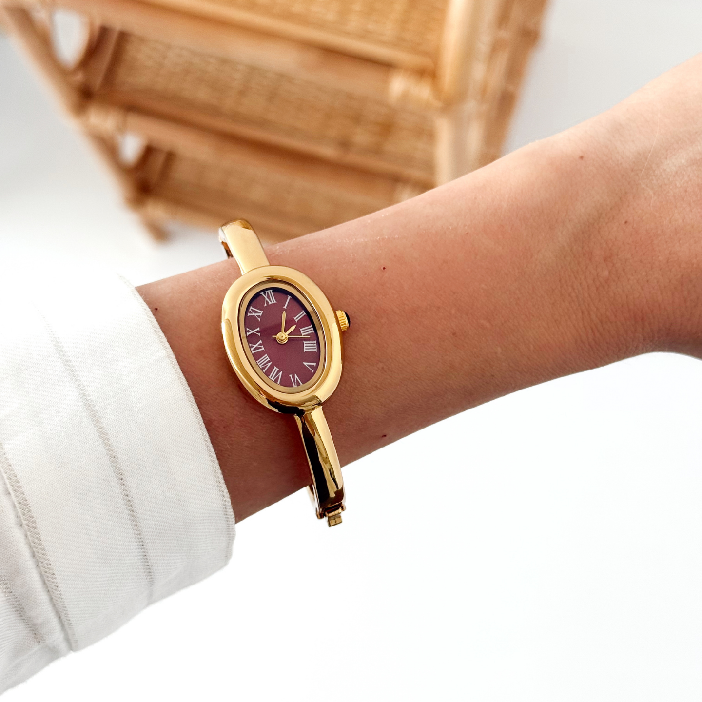 Martin Gold-Red Watch | Saat