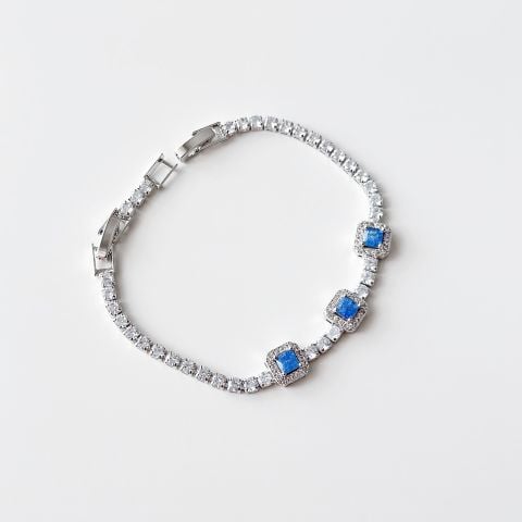Blue Merlin Xuping Steel Bracelet