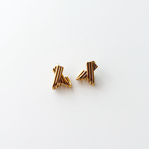 Lirena Steel Earring | Çelik Küpe