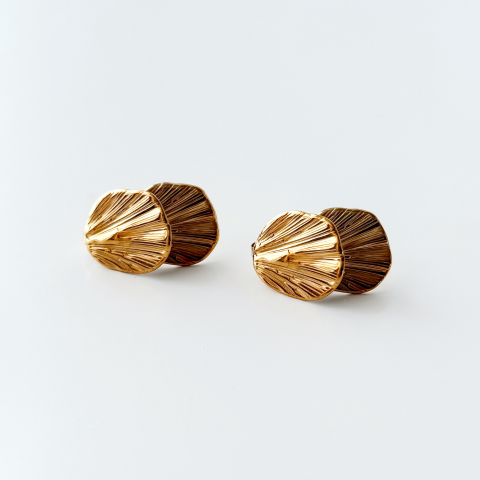 Vareth Steel Earring | Çelik Küpe