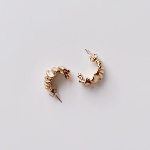 Choded Steel Earring