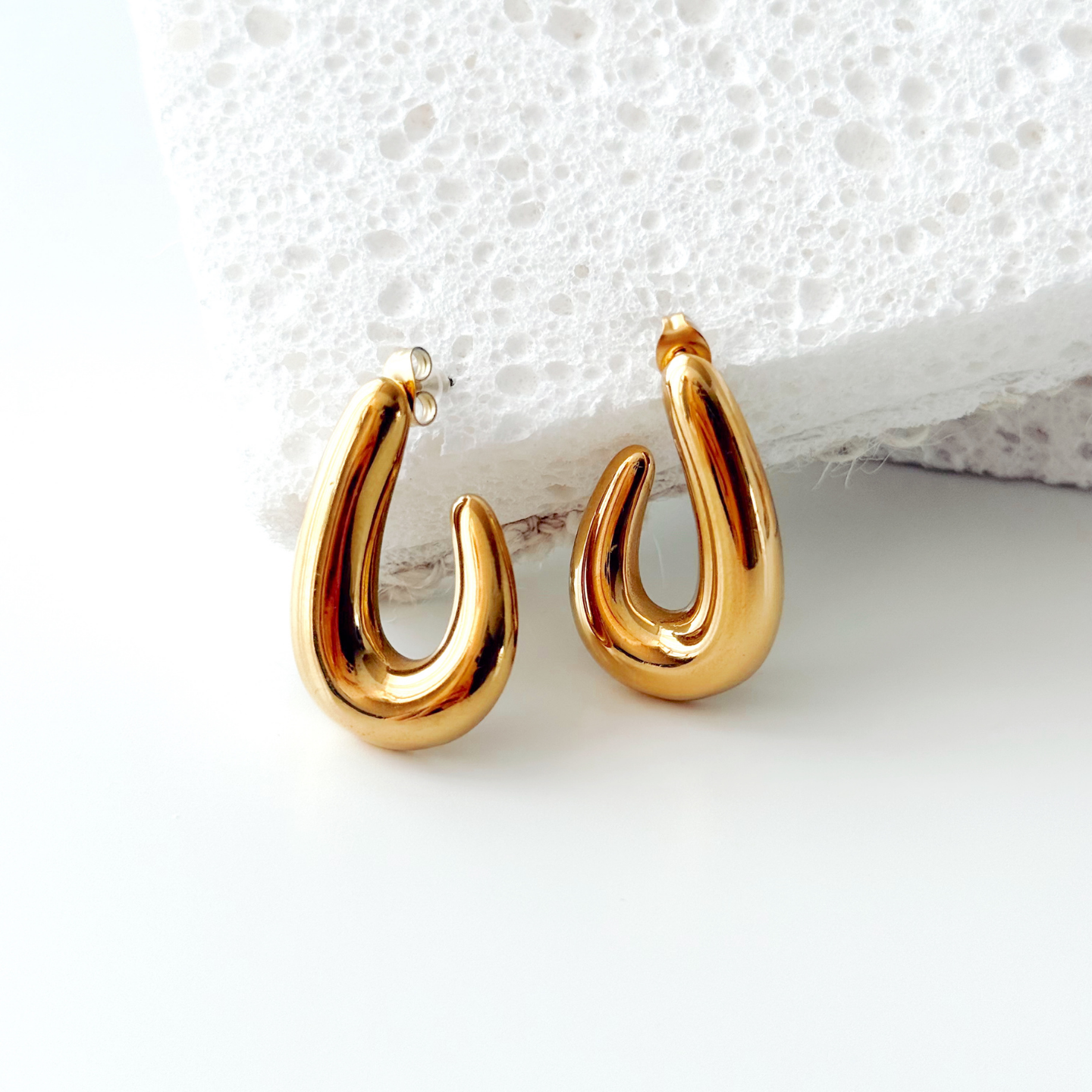 Rosil Steel Earring | Çelik Küpe