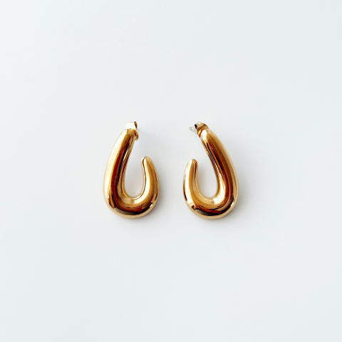 Rosil Steel Earring | Çelik Küpe