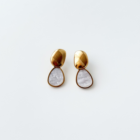 Fayen Steel Earring | Çelik Küpe