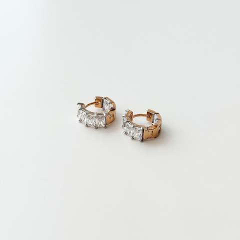 Elisur Steel Earring | Çelik Küpe