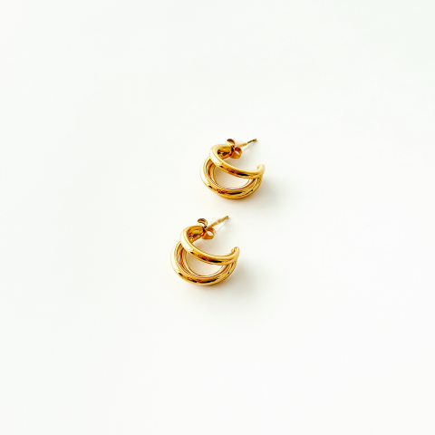 Slors Steel Earring | Çelik Küpe