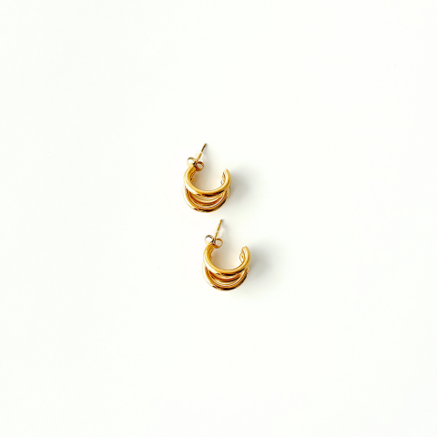 Slors Steel Earring | Çelik Küpe