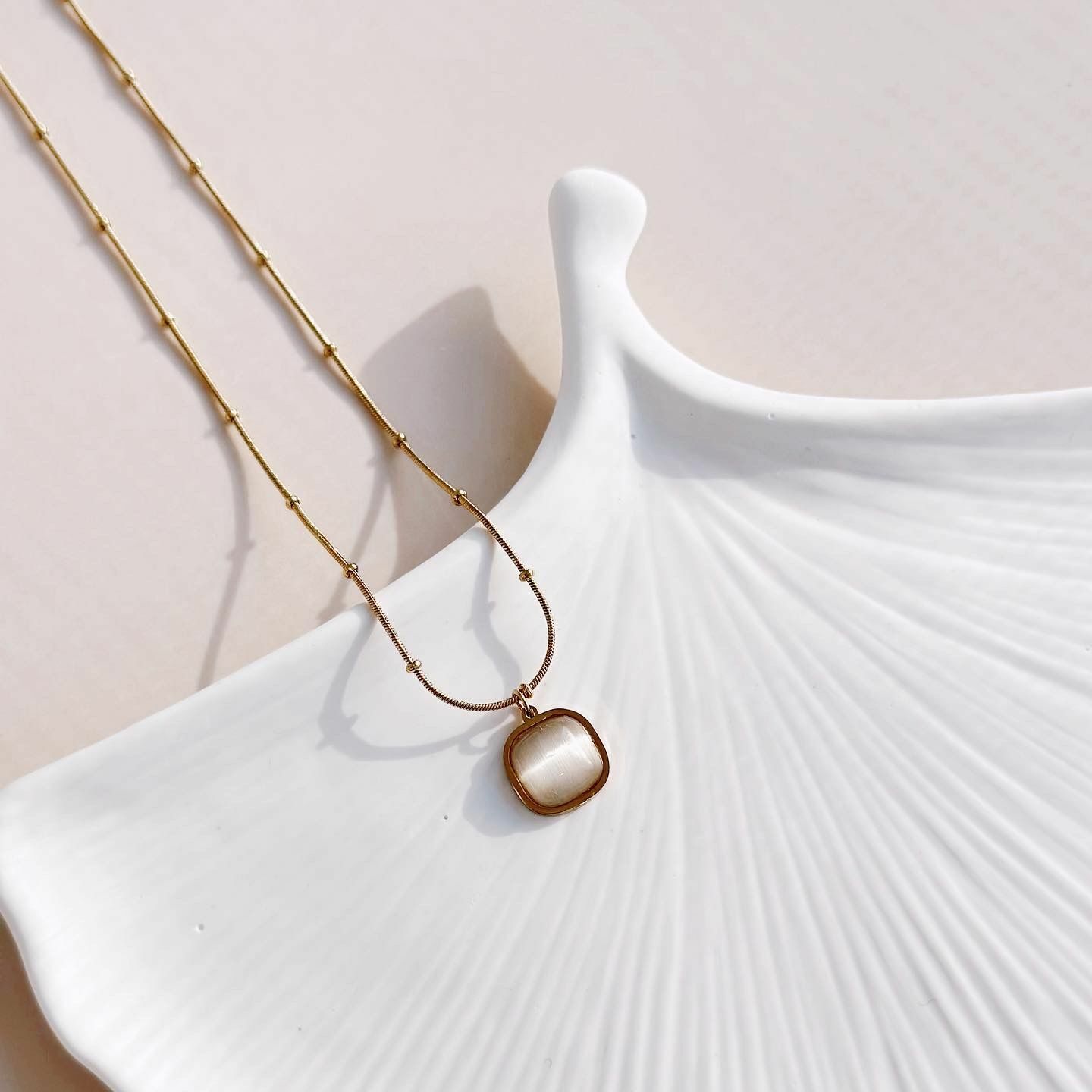 Caramel Steel Necklace