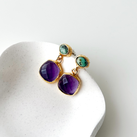 Olyne Steel Earring | Çelik Küpe