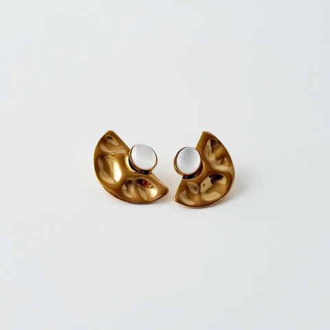 Elavor Steel Earring | Çelik Küpe
