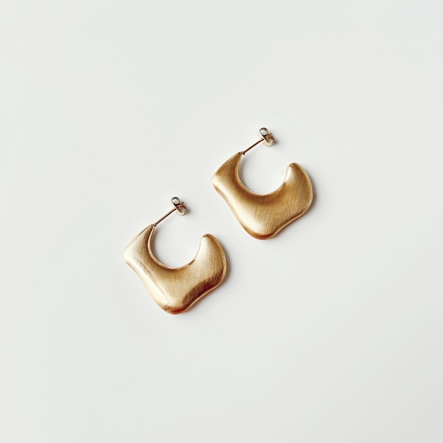 Wavies Steel Earring | Çelik Küpe