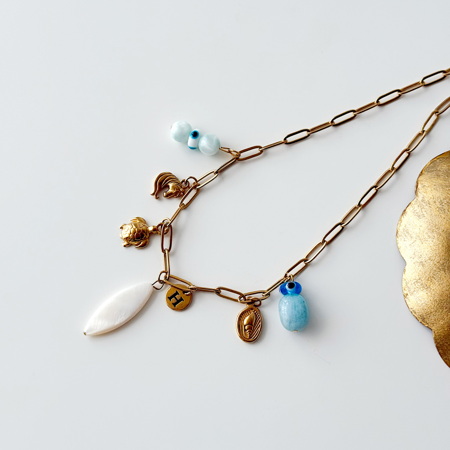 Floris Steel Necklace | Çelik Kolye