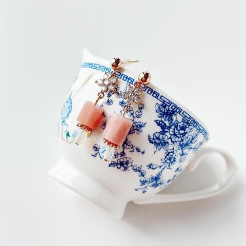 Pinks Steel Earring | Küpe
