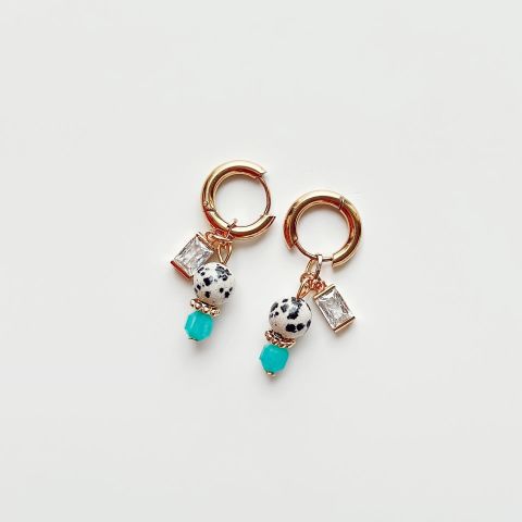 Oceans Steel Earring | Küpe