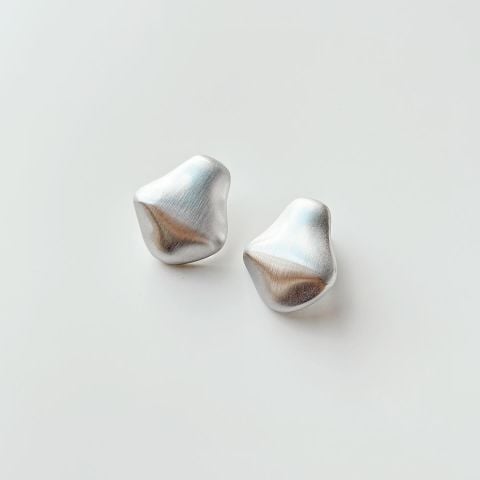 Naudi Steel Earring | Çelik Küpe