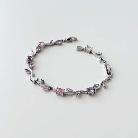 Shinness Grey Steel Bracelet | Bileklik