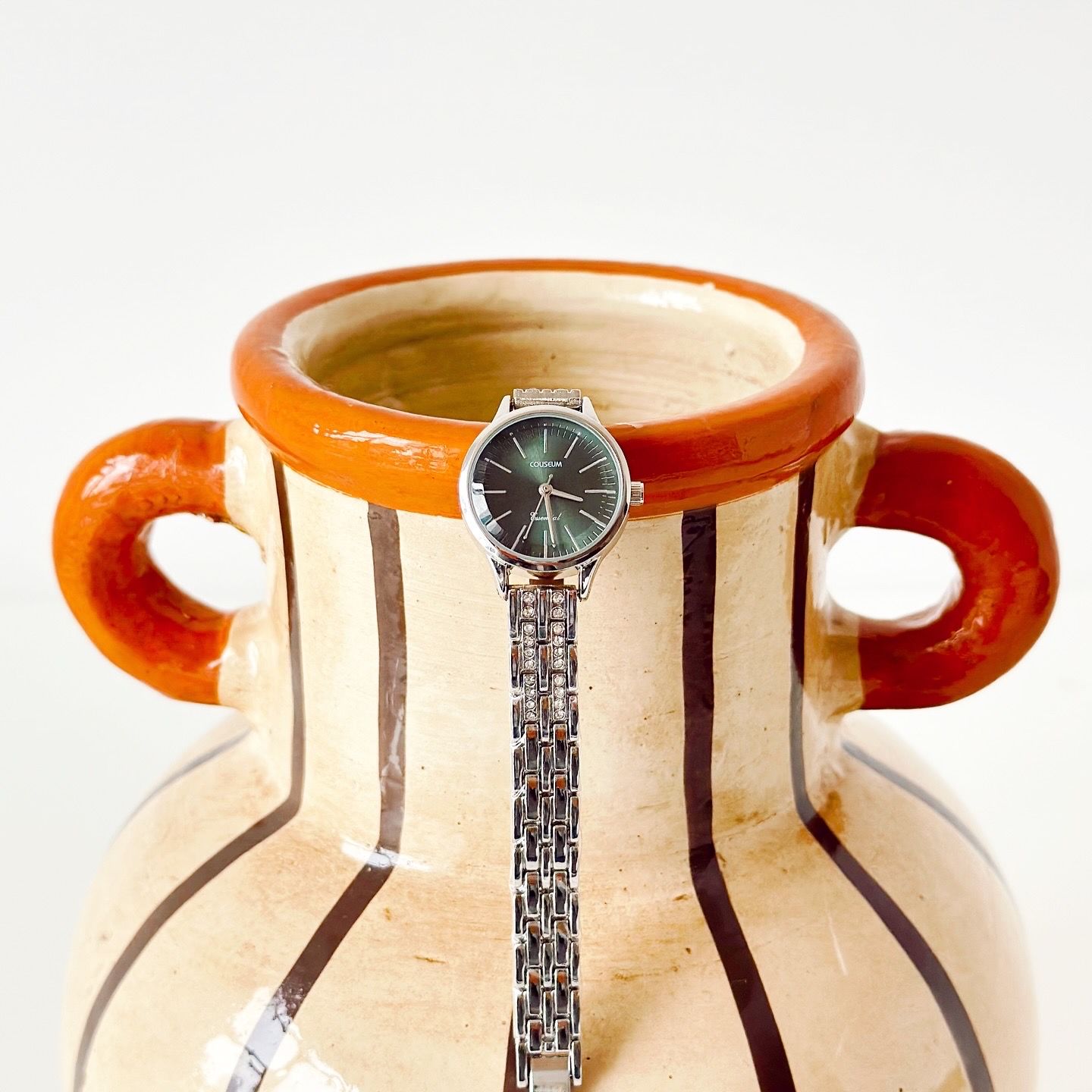 Boleyn Grey-Green Watch | Saat