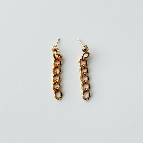 Zillon Steel Earring | Çelik Küpe