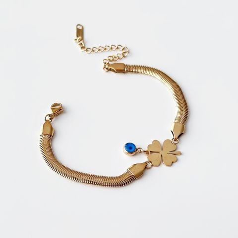Clover 0.2 Steel Bracelet