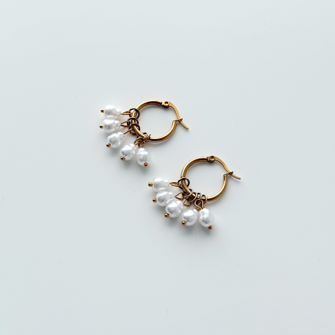 Lumera Steel Earring | Çelik Küpe