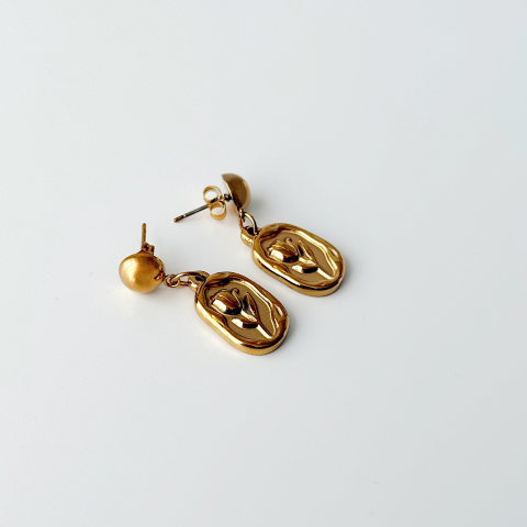 Sunnles Steel Earring | Çelik Küpe