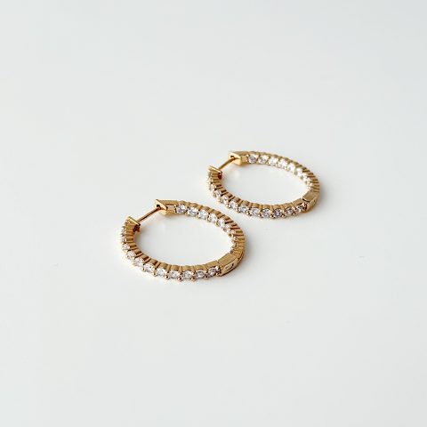 Ravon Steel Earring | Çelik Küpe