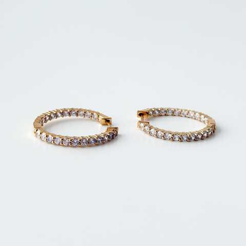 Ravon Steel Earring | Çelik Küpe