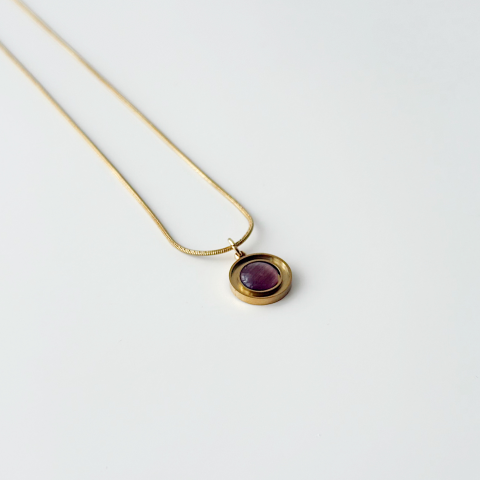 Flira Steel Necklace | Çelik Kolye