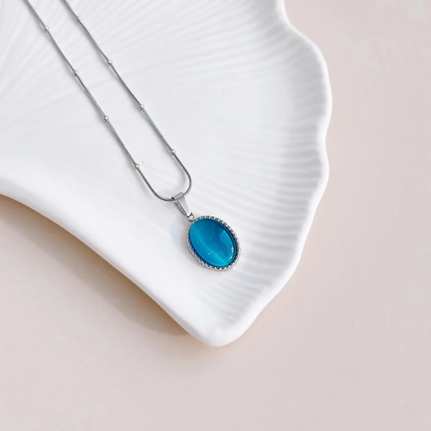 Sky Steel Necklace
